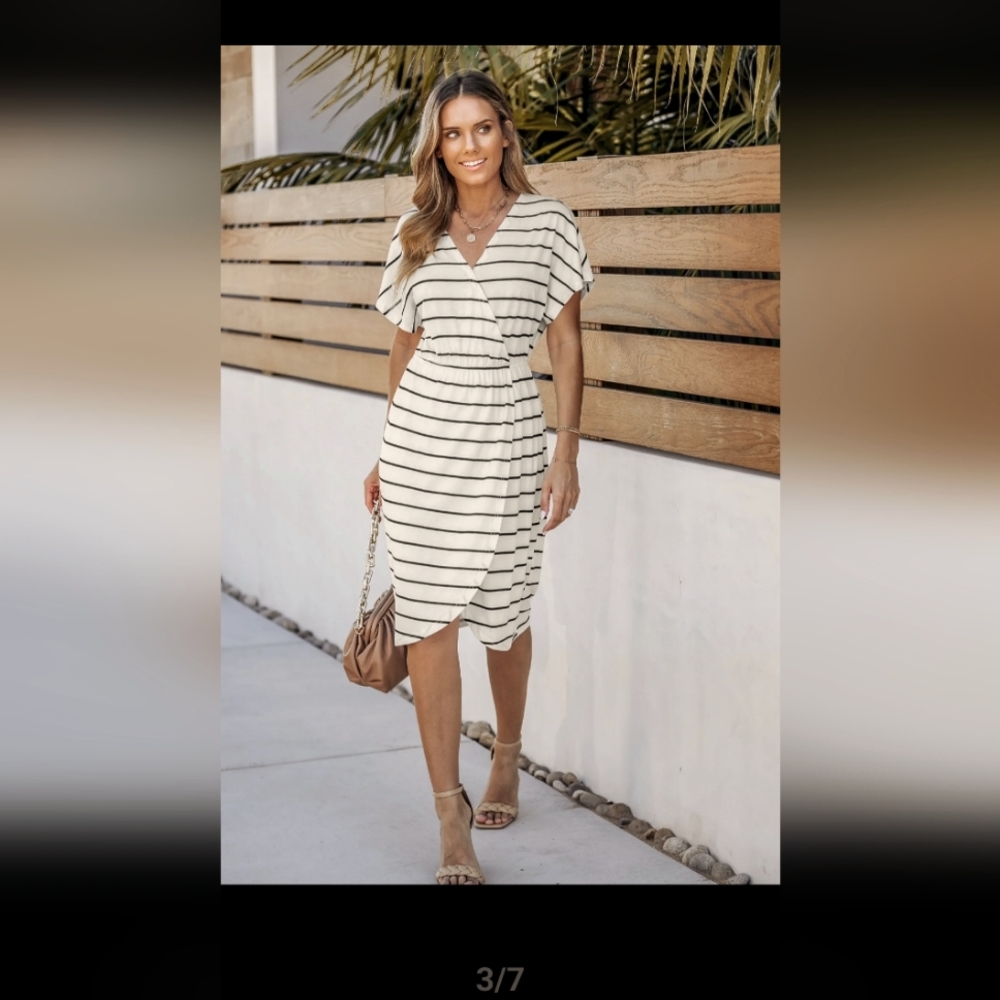 Cupshe midi dress,size M
